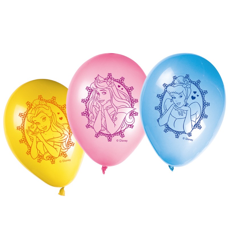 8 ballons Anniversaire 7 ans festifs - Dragées Anahita.