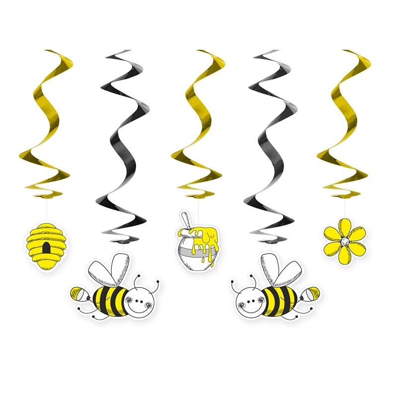 Serre-tête antennes abeille jaune et noir - Accessoire cheveux