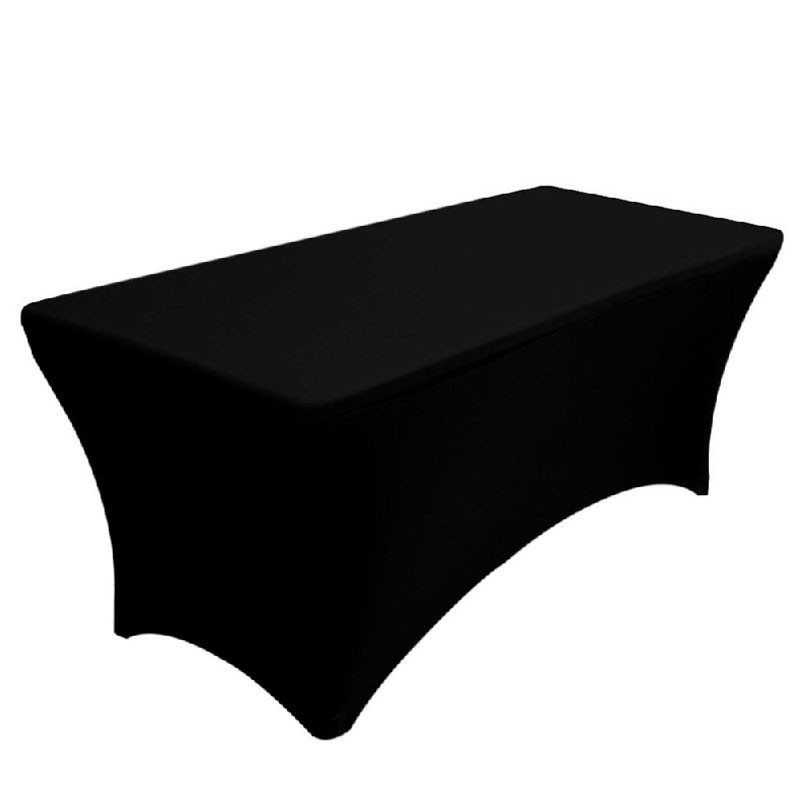 Nappe Rectangulaire Colors Noir 150x240cm