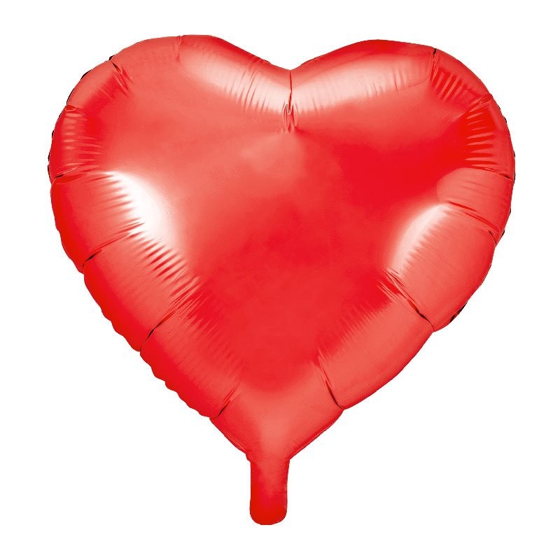Ballon Coeur Rouge 20-Pack, baudruche en Forme de Coeur, Ballons