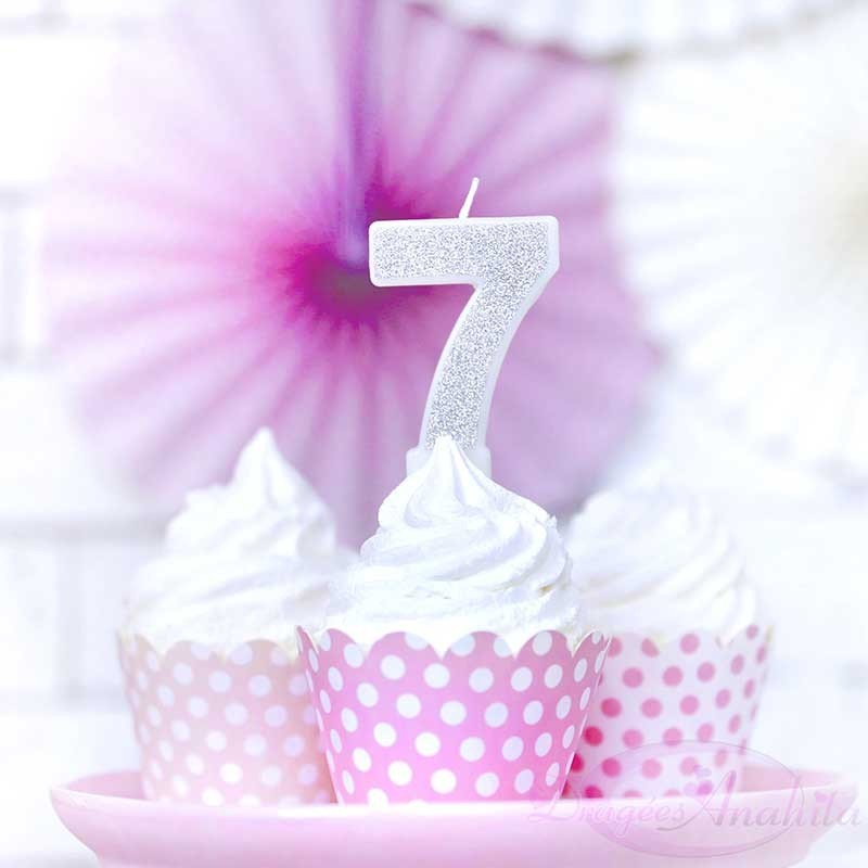 Bougie en chiffre : pour vos gâteaux d'anniversaire