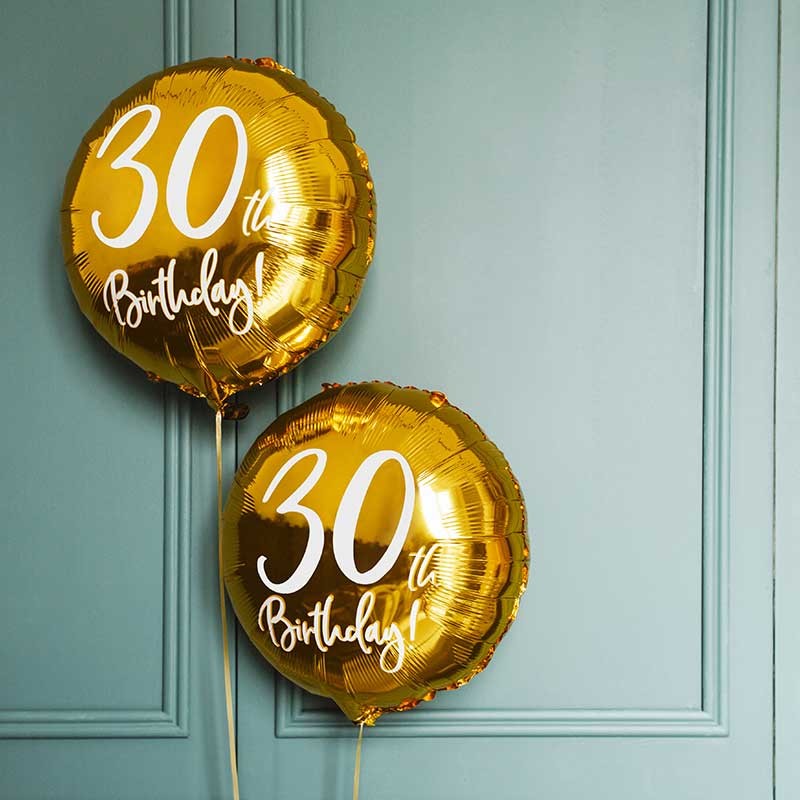Ballons d anniversaire 30ans - Cdiscount