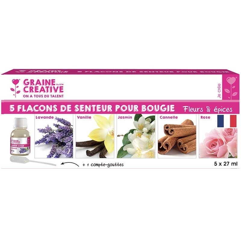Flacon 27ml parfum liquide pour bougie et savon - Pain d'épices :  : Cuisine et Maison