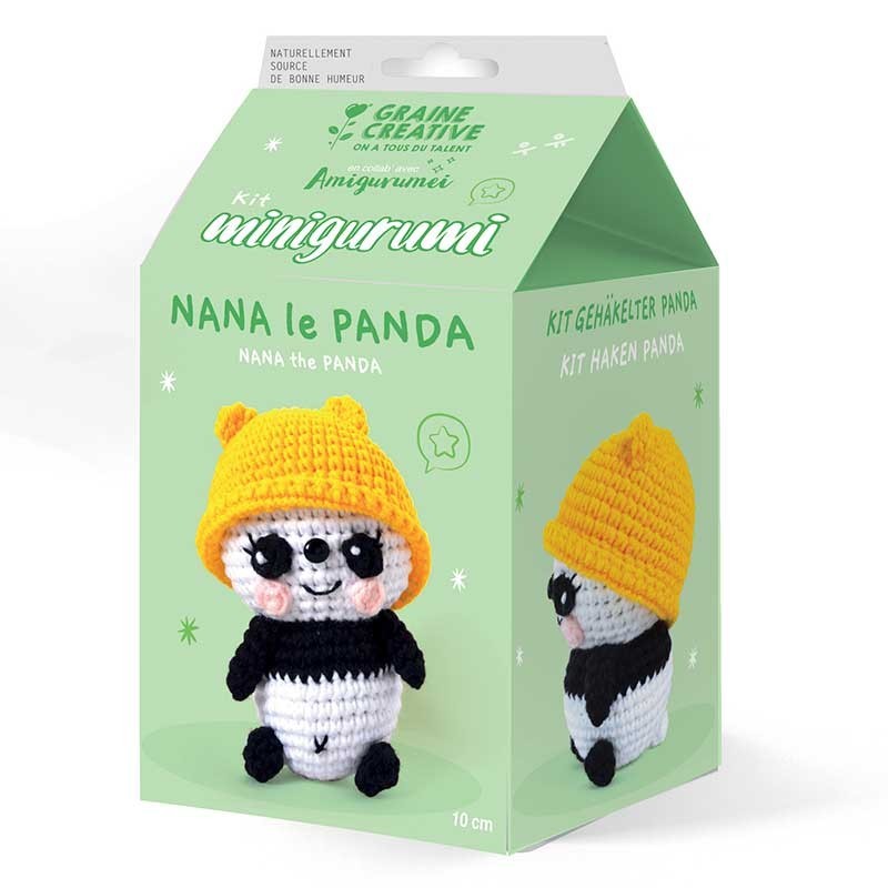 Kit Amigurumi Panda - Dragées Anahita