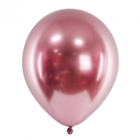 Ballons rose gold glossy pour arche de ballon et guilrande