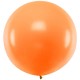 Ballon géant jumbo Orange Pastel 1m