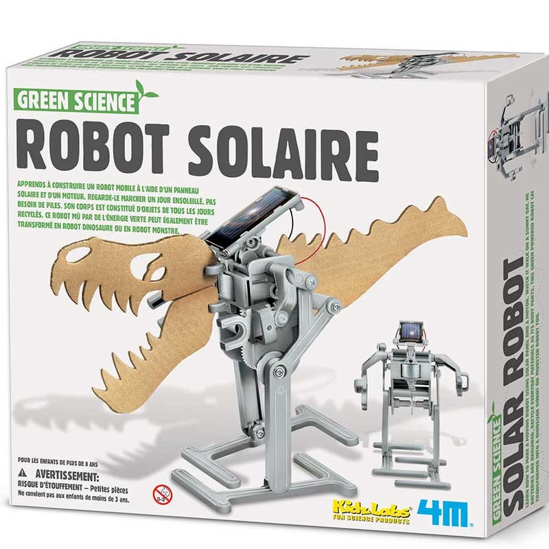 Robot solaire à construire