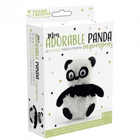 Kit pompons Panda