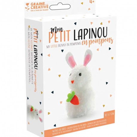 Kit pompons lapinou