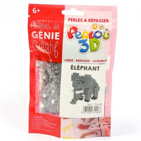 Acheter Kit de perles Midi - Elephant - Perles à repasser - Hama 