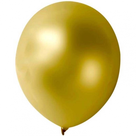 Ballons dorés brillants 30 cm