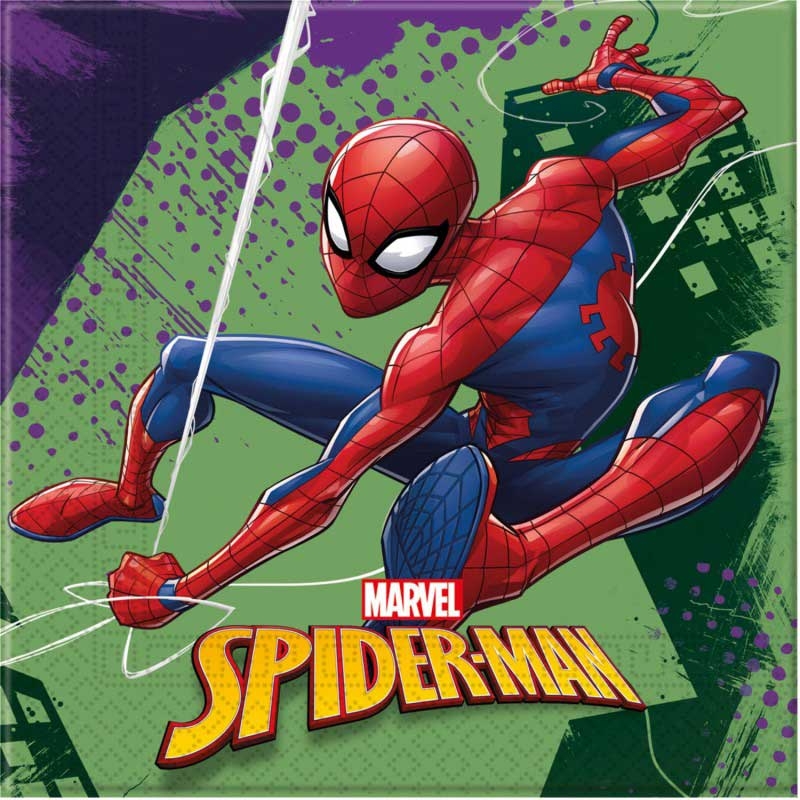 8 Ballons Spiderman en latex pour l'anniversaire de votre enfant