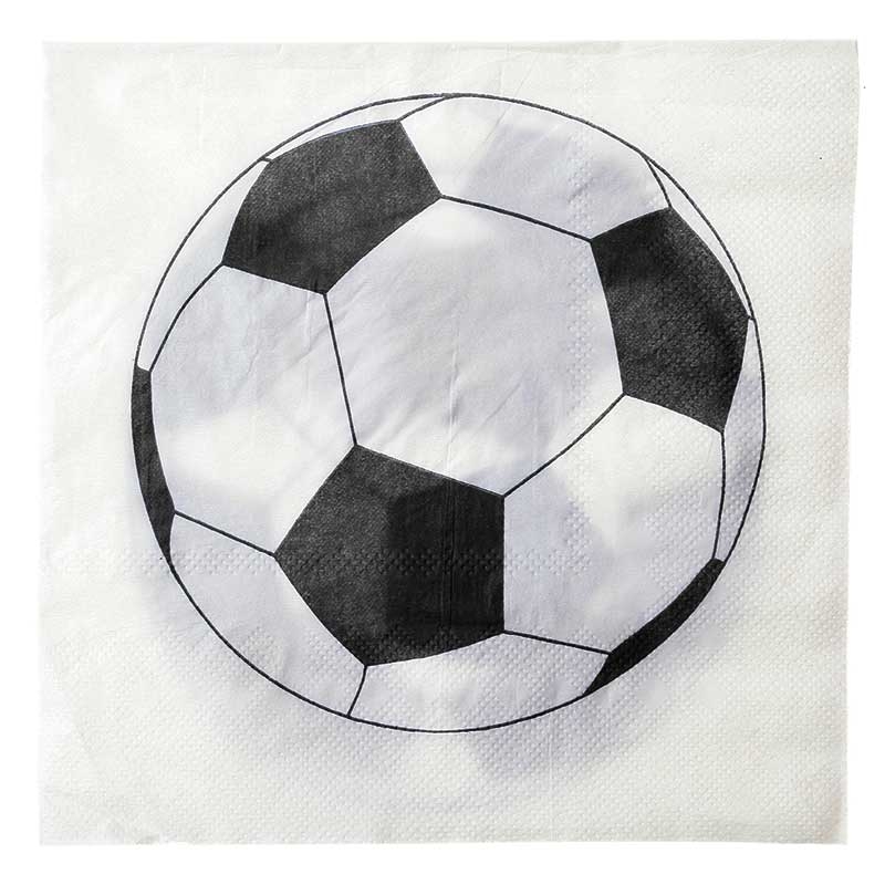 Ballons-Football- Blanc-Lot De 6 – La Boite à Dragées