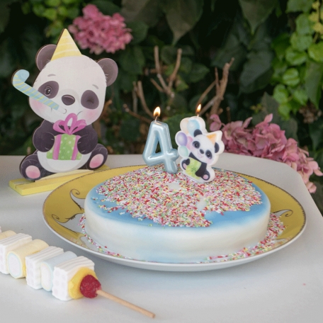 Bougie Anniversaire Panda