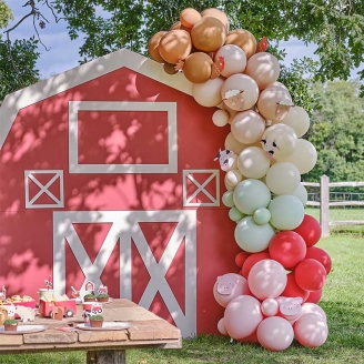 Arche de Ballons Anniversaire à la Ferme