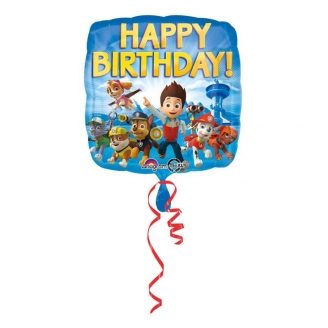 Ballon Hélium Pat'Patrouille "Happy Birthday"