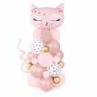 Bouquet de Ballons - Chat Rose