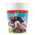 8 Gobelets Anniversaire Mickey 