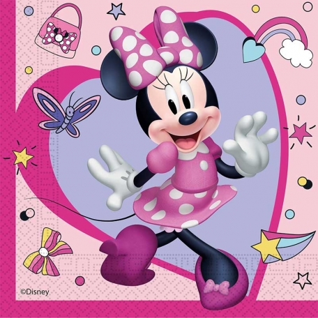 20 Serviettes Baby Minnie 