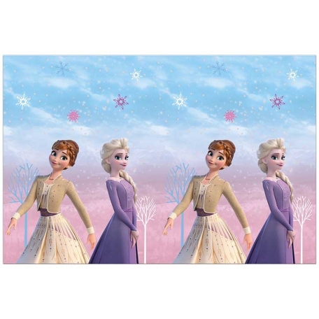 Nappe La Reine des Neiges en plastique 120x180cm 