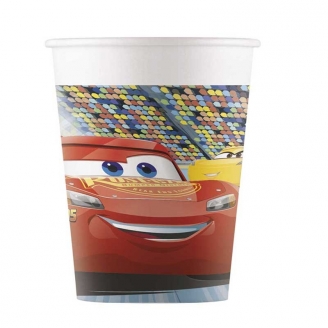 8 Gobelets Cars 20cl 