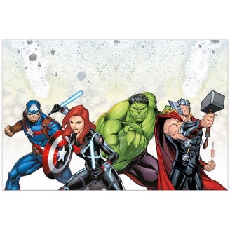 Nappe Avengers 120 x 180 cm en plastique 