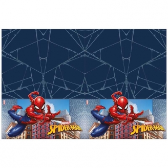 Nappe Spiderman 120 x 180 cm en plastique 