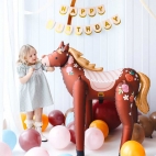 Ballon en aluminium Cheval