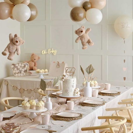 Assiettes Ourson Teddy x 8