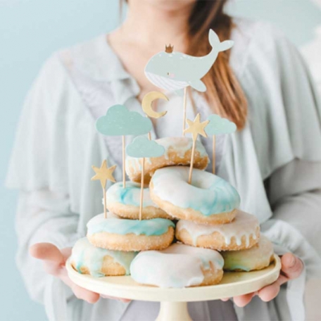 Déco Pour Gâteau Baby Shower Bleu