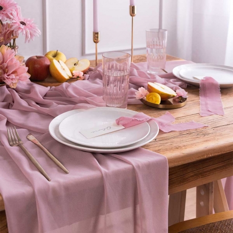 Chemin De Table En Chiffon