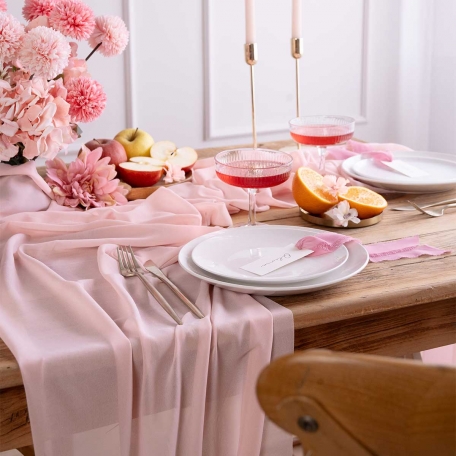 Chemin De Table En Chiffon