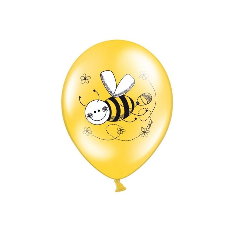 Insecte petite abeille forme feuille ballons paquet d'anniversaire