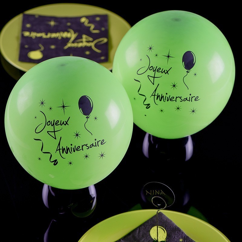 50 Ballons Multicolore gonflable pour Anniversaire pas cher